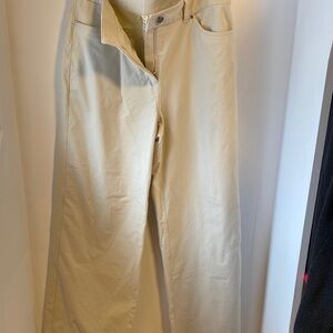 lululemon athletica Women's Straight-Leg Jeans in Cream